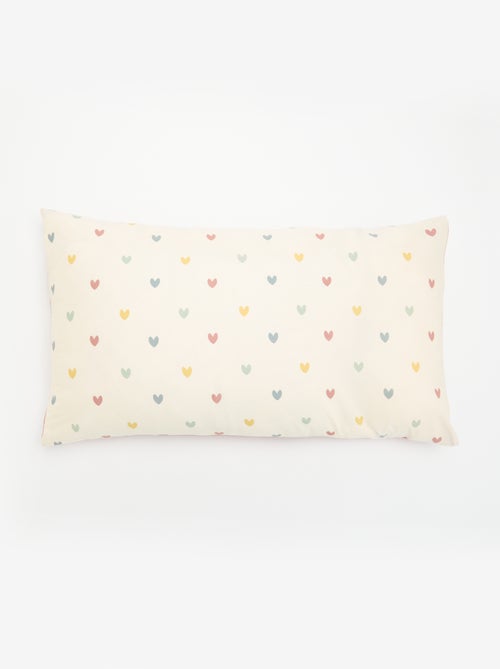 Jogo de cama com padrão para 1 pessoa (150 x 220 cm) - Kiabi Home - Kiabi