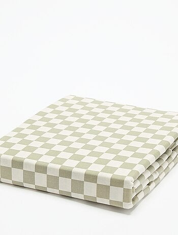 Jogo de cama com padrão para 1 pessoa (150 x 220 cm) - Kiabi Home