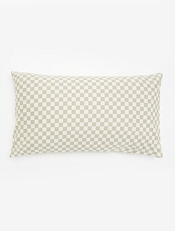 Jogo de cama com padrão para 1 pessoa (150 x 220 cm) - Kiabi Home