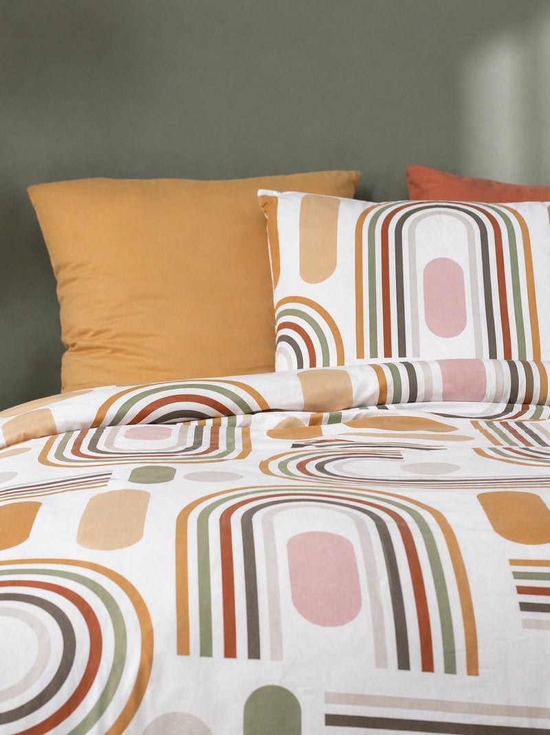 Jogo de cama para 2 pessoas - 240 x 220 cm Branco - Kiabi