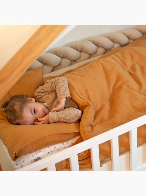 Jogo de cama para bebé, capa e fronha em gaze de algodão | sevira kids - Kiabi