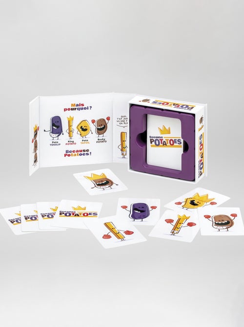 Jogo de cartas 'Because Potatoes' - Kiabi