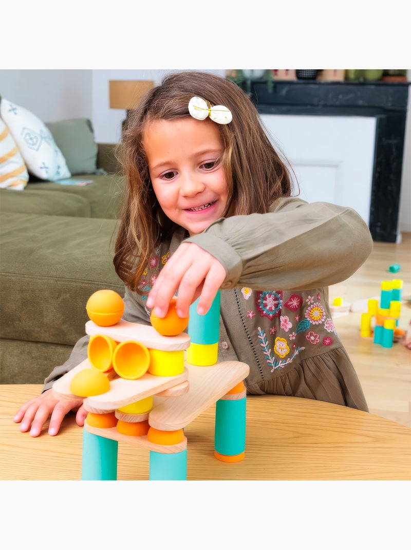 Jogo de construção e equilíbrio em madeira stix | oppi® N/D - Kiabi
