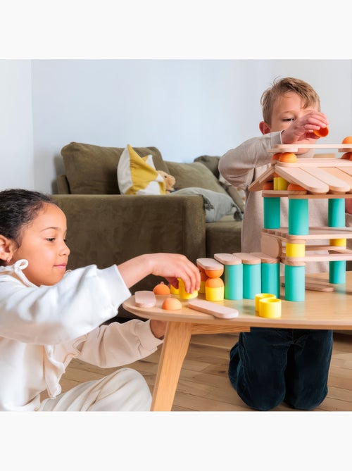 Jogo de construção e equilíbrio em madeira stix | oppi® - Kiabi Jogo de construção e equilíbrio em madeira stix | oppi® - Kiabi