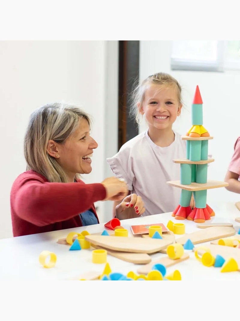 Jogo de construção e equilíbrio piks e stix | oppi® Verde - Kiabi