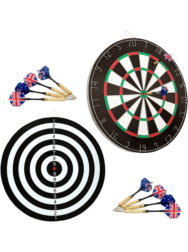 Jogo de dardos 45 cm de diâmetro com dardos aktive sport N/D - Kiabi