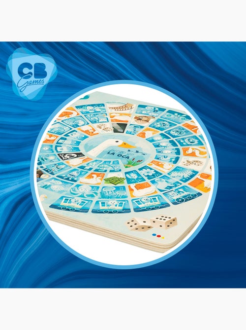 Jogo de ludo e de ganso de madeira cb games - Kiabi