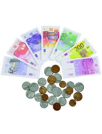 Jogo de moedas e notas - Kiabi
