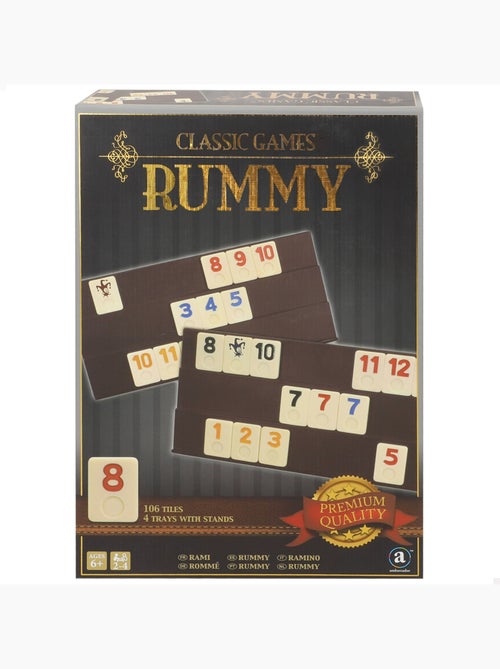 Jogo de rummy 106 peças + 6 anos cb games - Kiabi