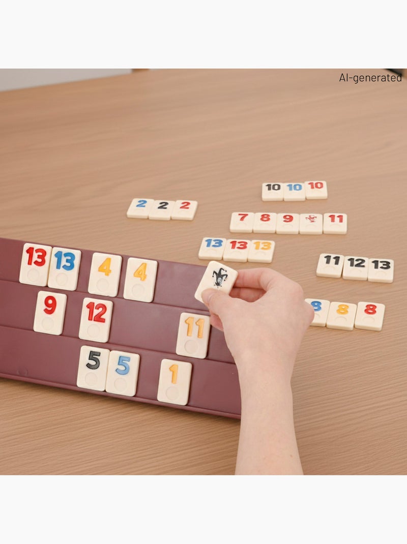 Jogo de rummy 106 peças + 6 anos cb games N/D - Kiabi
