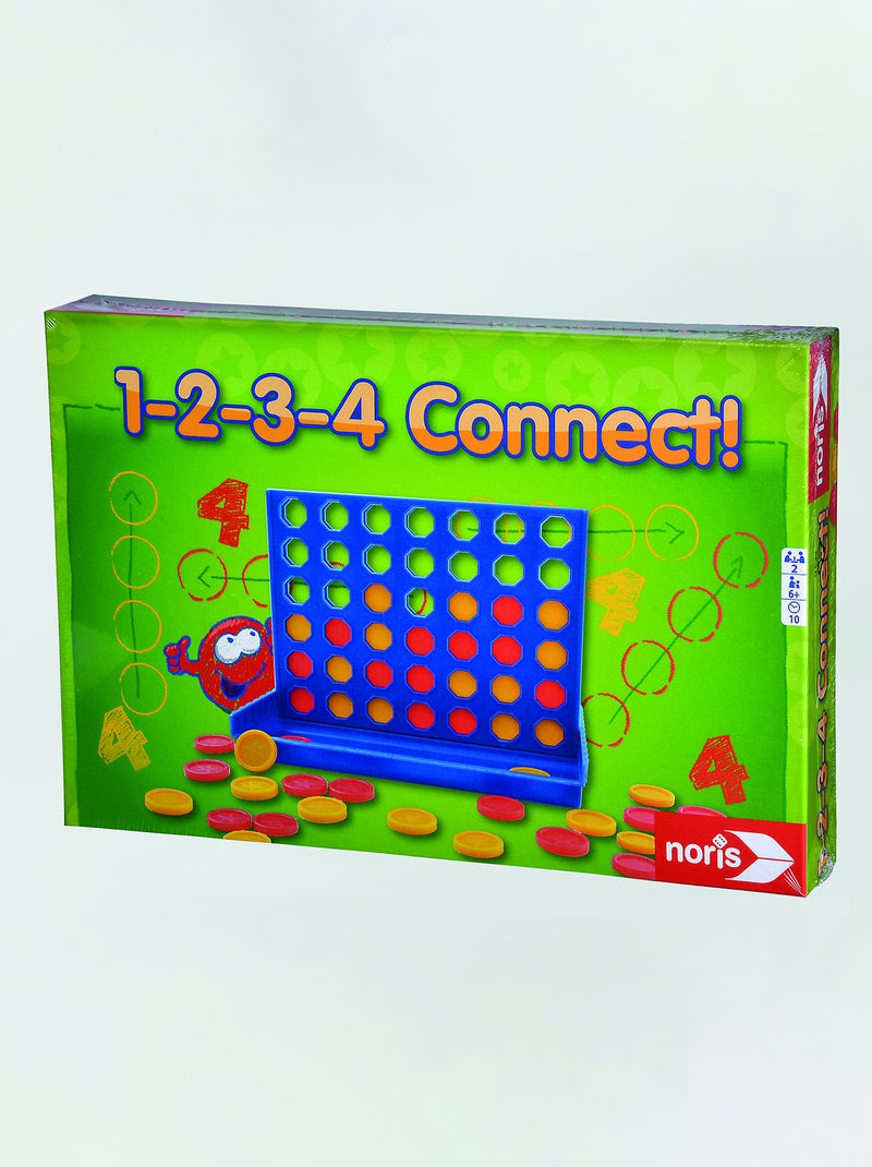 Jogo de tabuleiro '1,2,3,4 Connect' Multicor - Kiabi