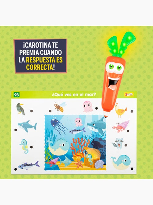 Jogo de tabuleiro 2 em 1 lisciani c/caneta falante carotina - Kiabi Jogo de tabuleiro 2 em 1 lisciani c/caneta falante carotina - Kiabi