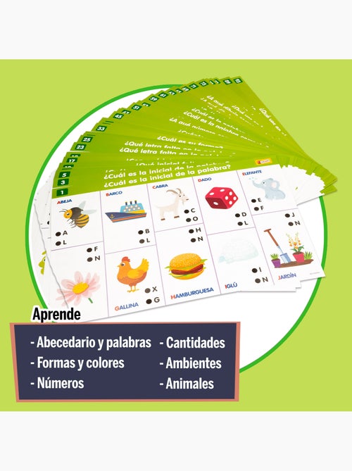 Jogo de tabuleiro 2 em 1 lisciani c/caneta falante carotina - Kiabi Jogo de tabuleiro 2 em 1 lisciani c/caneta falante carotina - Kiabi