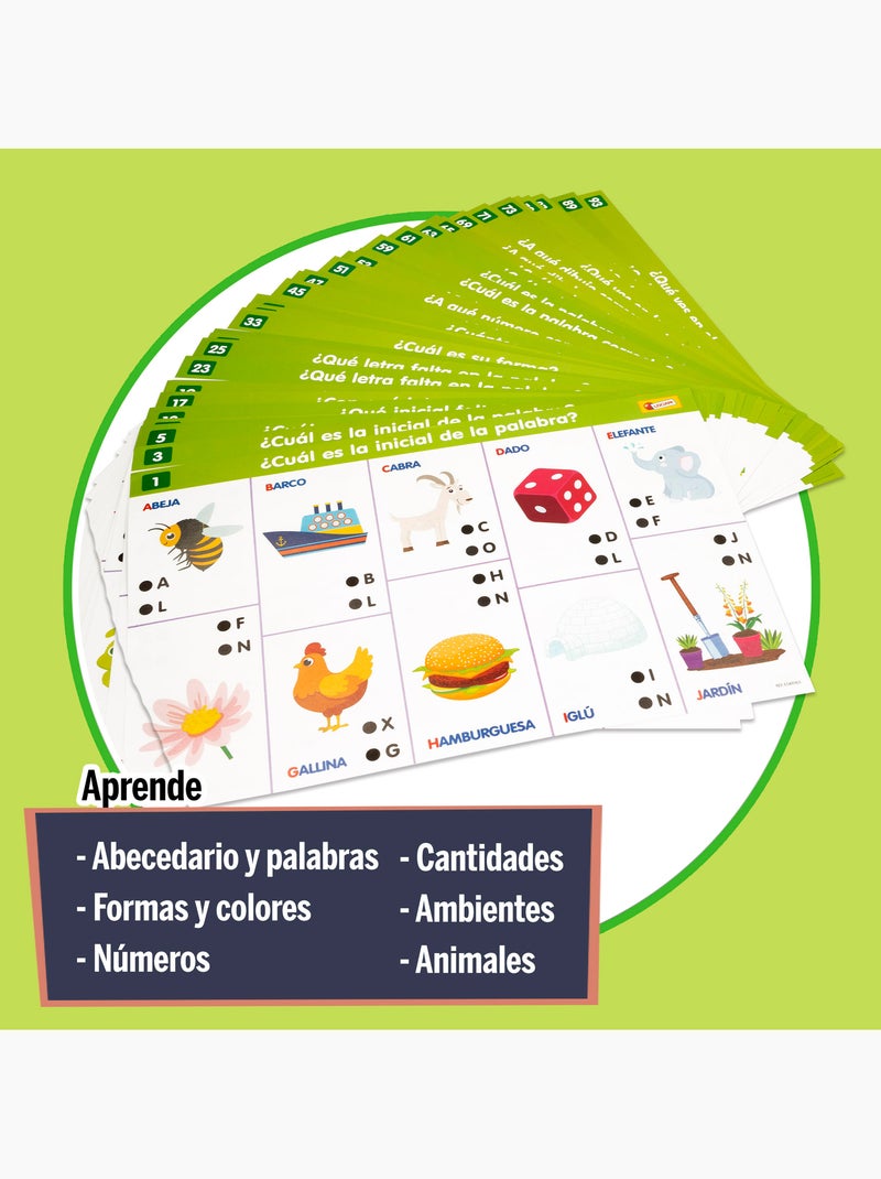 Jogo de tabuleiro 2 em 1 lisciani c/caneta falante carotina N/D - Kiabi