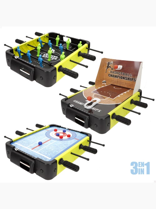 Jogo de tabuleiro 3 em 1 48x32x9 cm cb games - Kiabi