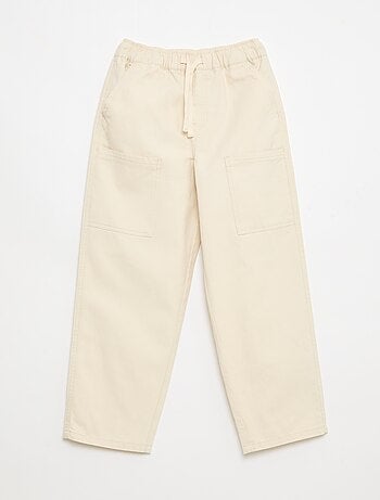 Jogpants com bolsos aplicados laterais