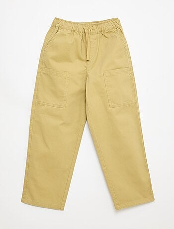Jogpants com bolsos aplicados laterais