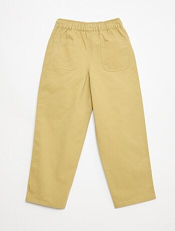 Jogpants com bolsos aplicados laterais