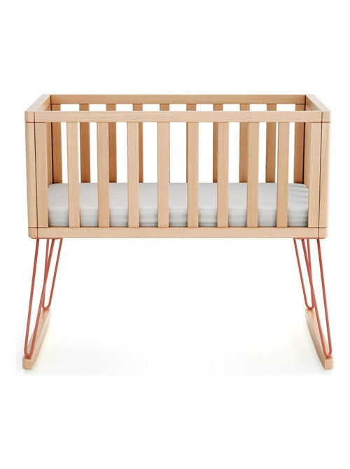 Jurababy - berço de baloiço only de madeira faia e terracotta 40 x 80 cm - Kiabi Jurababy - berço de baloiço only de madeira faia e terracotta 40 x 80 cm - Kiabi