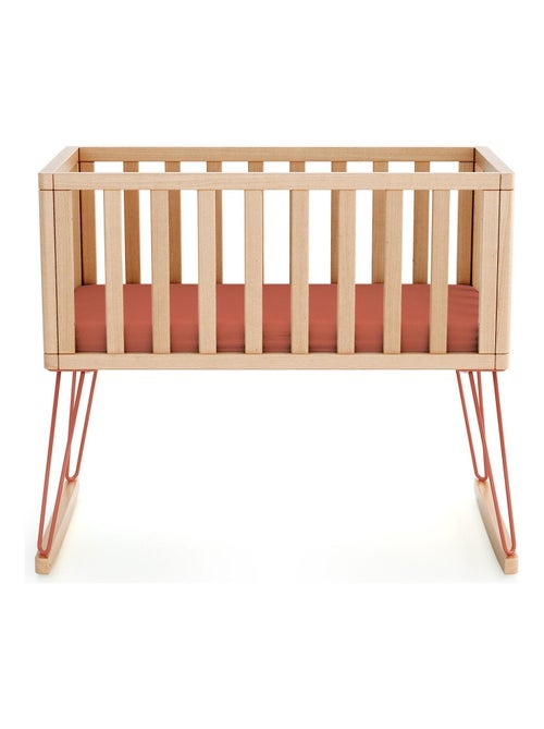 Jurababy - berço de baloiço only de madeira faia e terracotta 40 x 80 cm - Kiabi Jurababy - berço de baloiço only de madeira faia e terracotta 40 x 80 cm - Kiabi