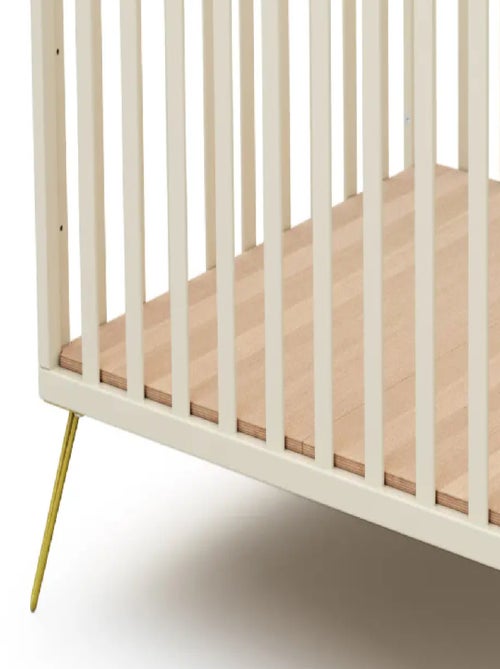 Jurababy - cercadinho de bebê em madeira only branco e amarelo 100 x 100 cm - Kiabi Jurababy - cercadinho de bebê em madeira only branco e amarelo 100 x 100 cm - Kiabi