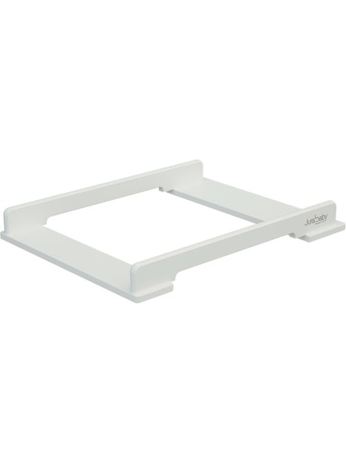 Jurababy - kira trocador de bebê universal de madeira de 50cm para cômoda - branco - Kiabi Jurababy - kira trocador de bebê universal de madeira de 50cm para cômoda - branco - Kiabi