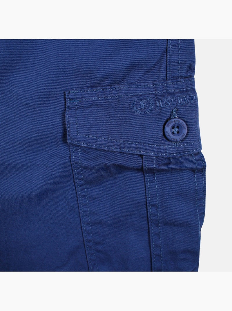 Just Emporio - Bermuda chino cargo  homem Azul-marinho - Kiabi