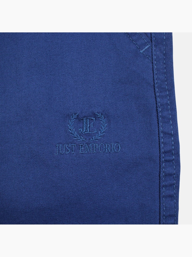 Just Emporio - Bermuda chino cargo  homem Azul - Kiabi