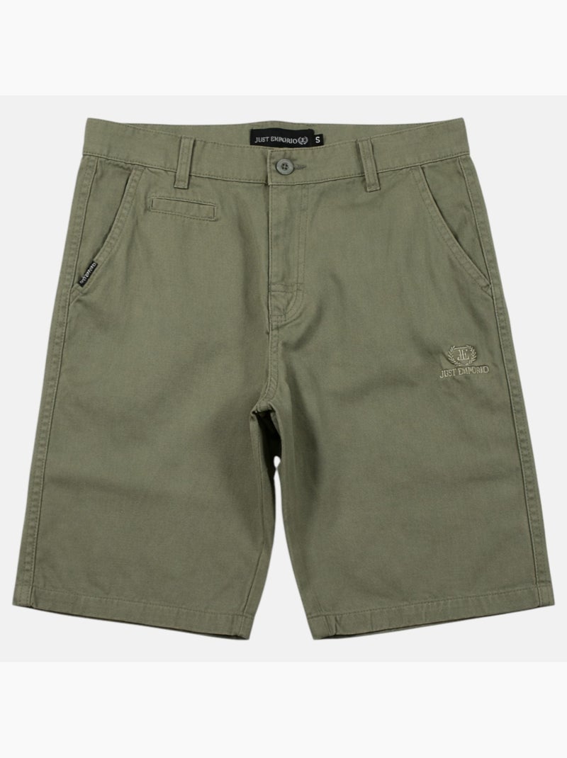 Just Emporio - Bermuda chino cargo  homem Cáqui - Kiabi
