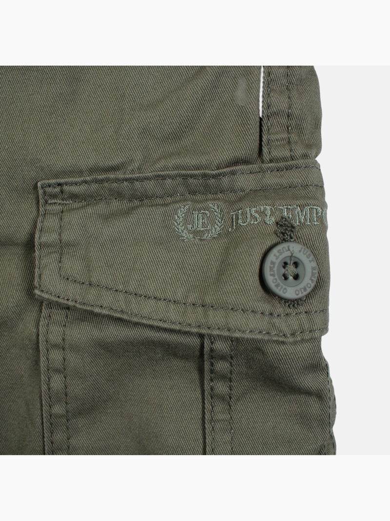 Just Emporio - Bermuda chino cargo  homem Cáqui - Kiabi