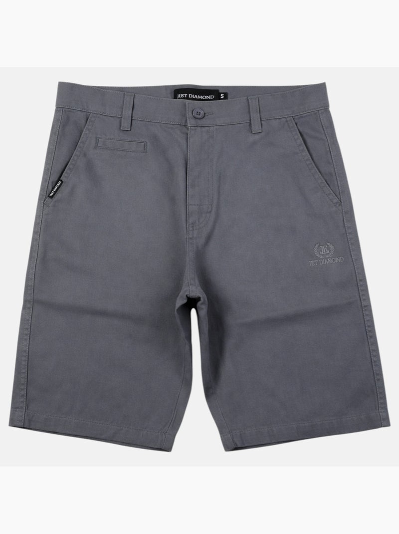 Just Emporio - Bermuda chino cargo  homem Cinza - Kiabi