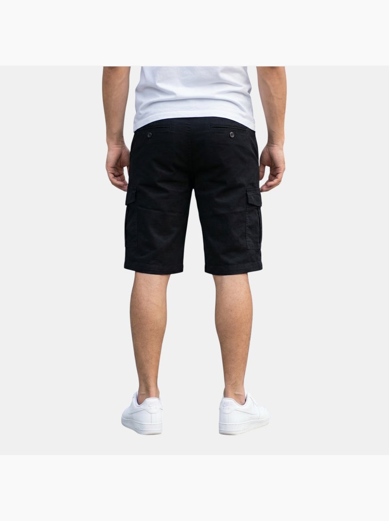 Just Emporio - Bermuda chino cargo  homem Preto - Kiabi