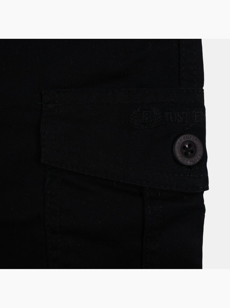 Just Emporio - Bermuda chino cargo  homem Preto - Kiabi