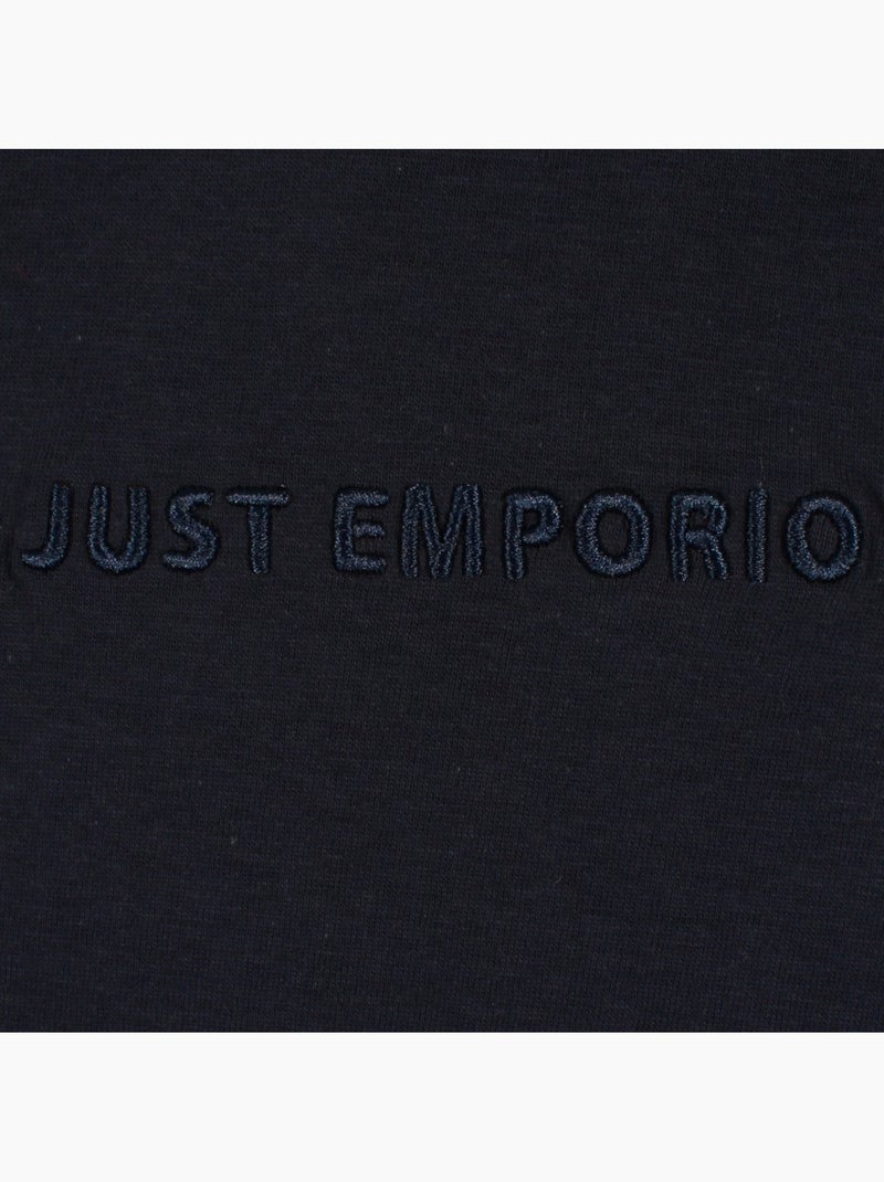 Just Emporio - T-shirt manga curta  homem Azul-marinho - Kiabi