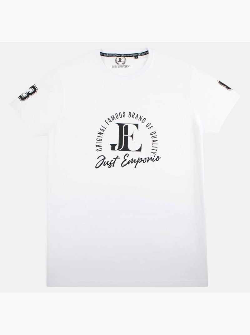 Just Emporio - T-shirt manga curta  homem Branco - Kiabi