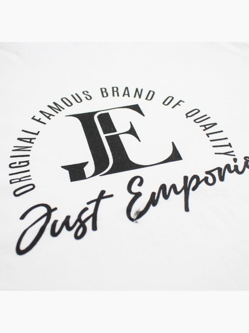Just Emporio - T-shirt manga curta  homem Branco - Kiabi