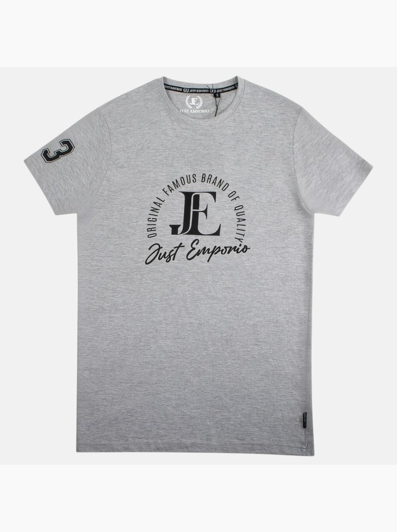 Just Emporio - T-shirt manga curta  homem Cinza - Kiabi