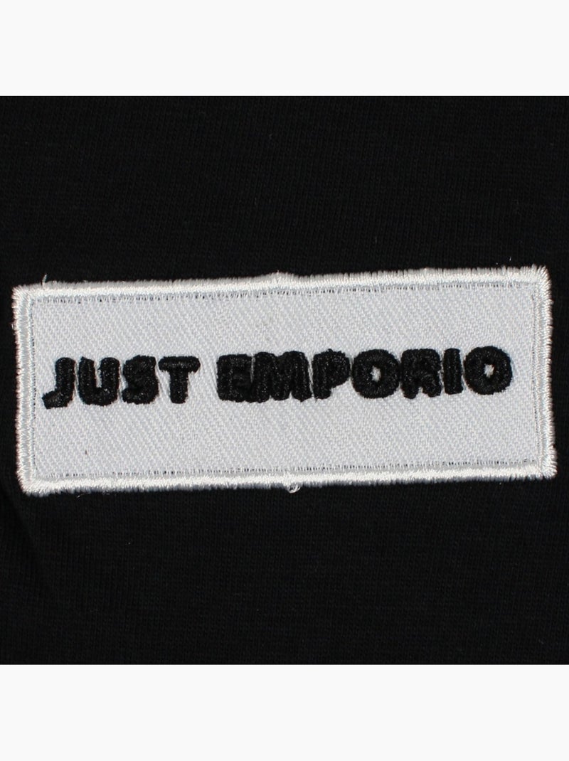 Just Emporio - T-shirt manga curta  homem Preto - Kiabi