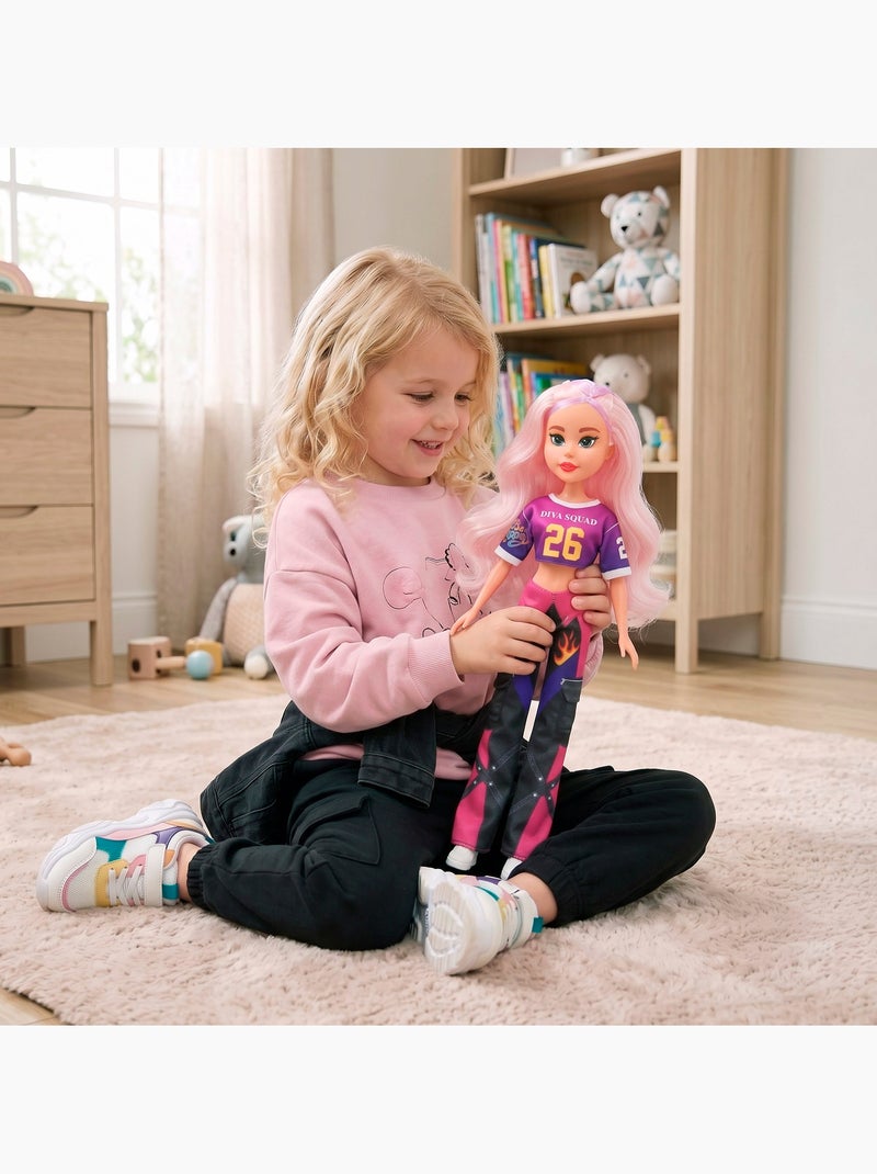 K-pop diva squad bambola con accessori 45 cm + 3 anni N/D - Kiabi