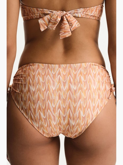 Kacie parte de baixo de biquíni de cintura subida com padrão zigzag penti - Kiabi Kacie parte de baixo de biquíni de cintura subida com padrão zigzag penti - Kiabi
