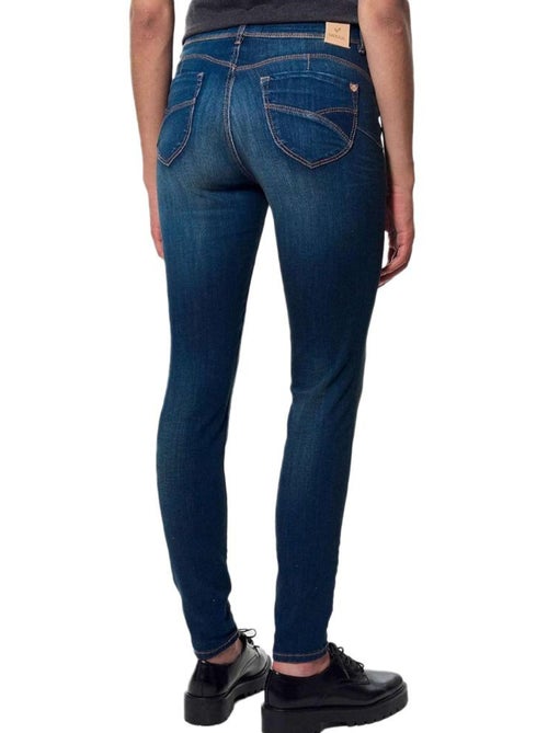 Kaporal Jeans FLORE: Jeans Slim Azul Lavado para Mulher - Kiabi Kaporal Jeans FLORE: Jeans Slim Azul Lavado para Mulher - Kiabi