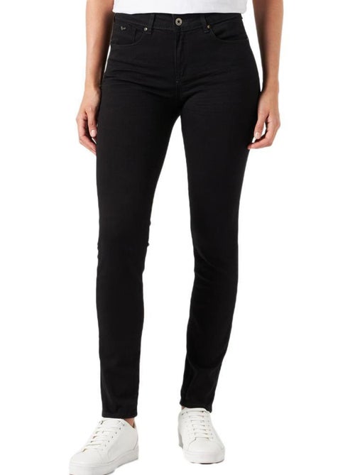 Kaporal Jeans FLORE: Jeans Slim Preto para Mulher - Kiabi Kaporal Jeans FLORE: Jeans Slim Preto para Mulher - Kiabi