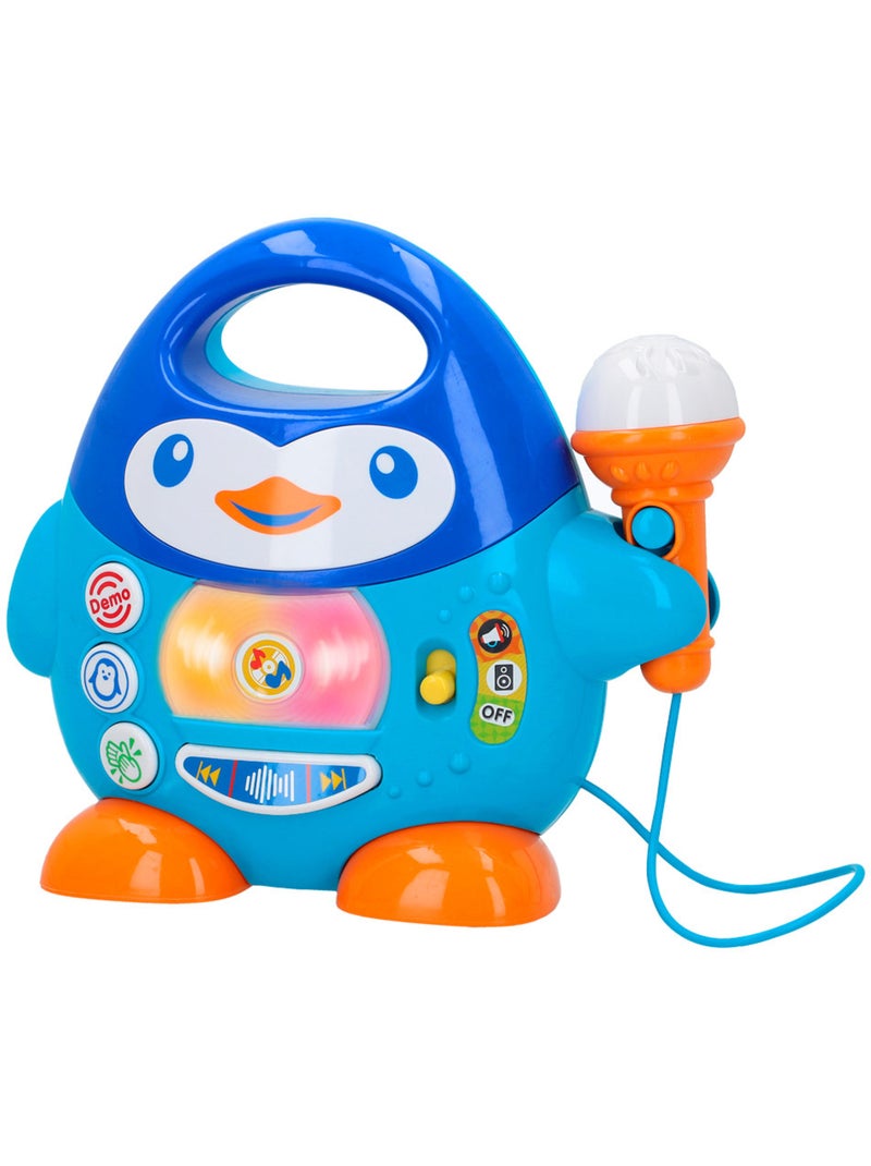 Karaokê penguin com luzes e sons winfun N/D - Kiabi