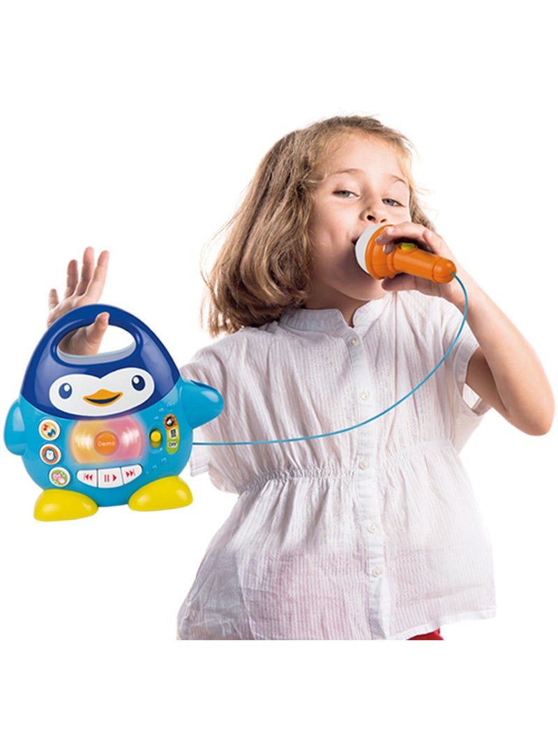 Karaokê penguin com luzes e sons winfun N/D - Kiabi