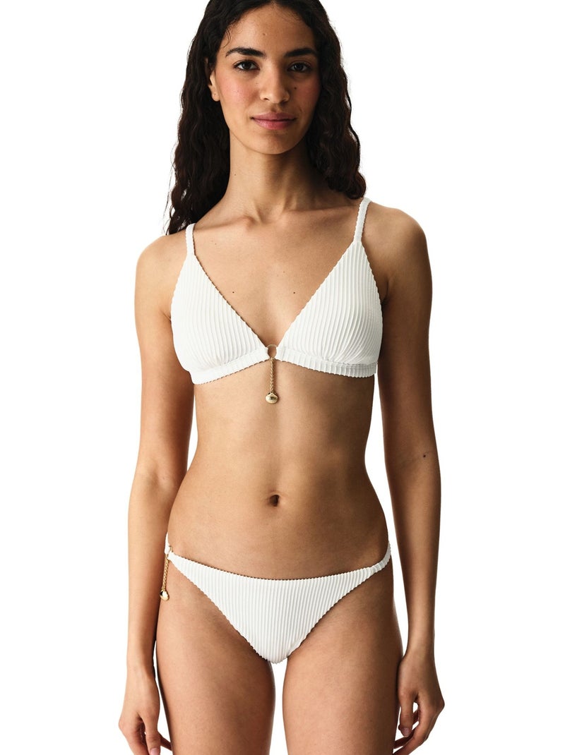 Kea top de biquíni triangular penti Branco - Kiabi
