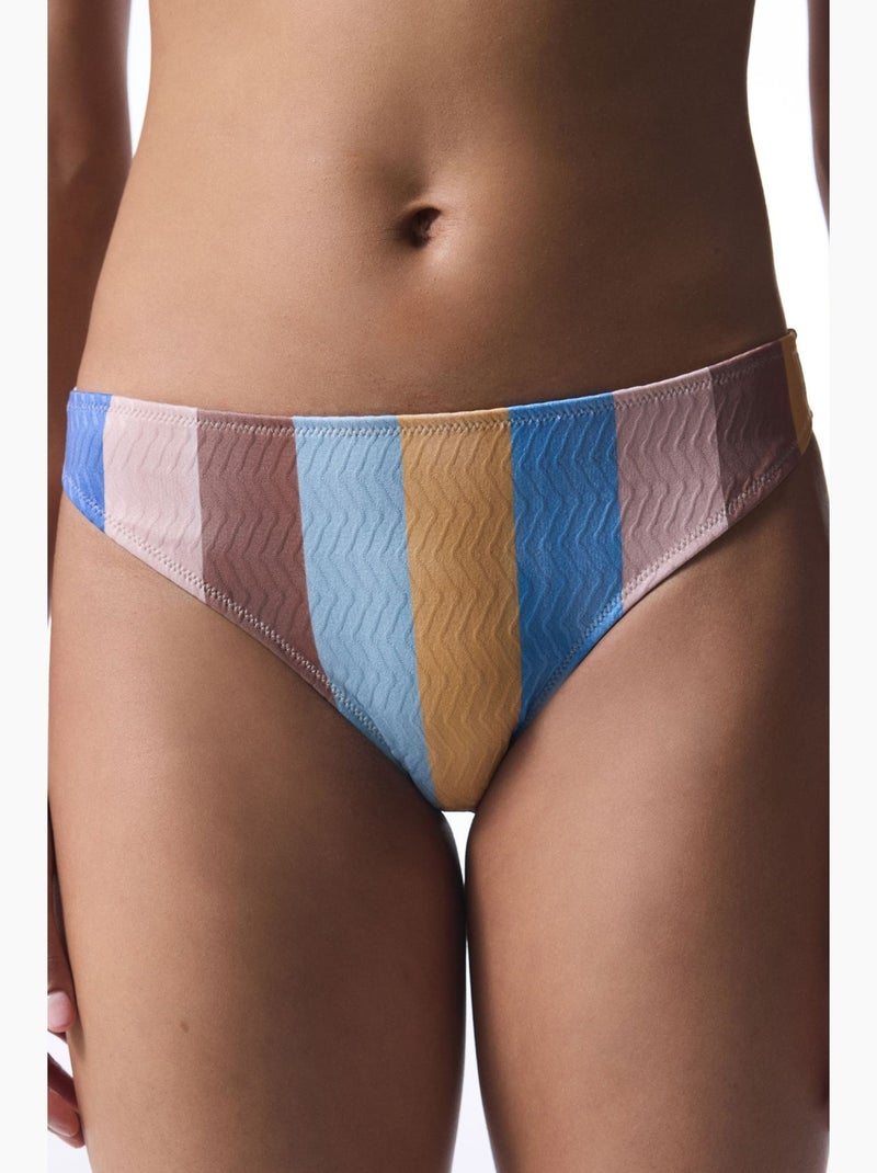 Keira stripe cueca de biquíni às riscas penti Azul-pastel - Kiabi