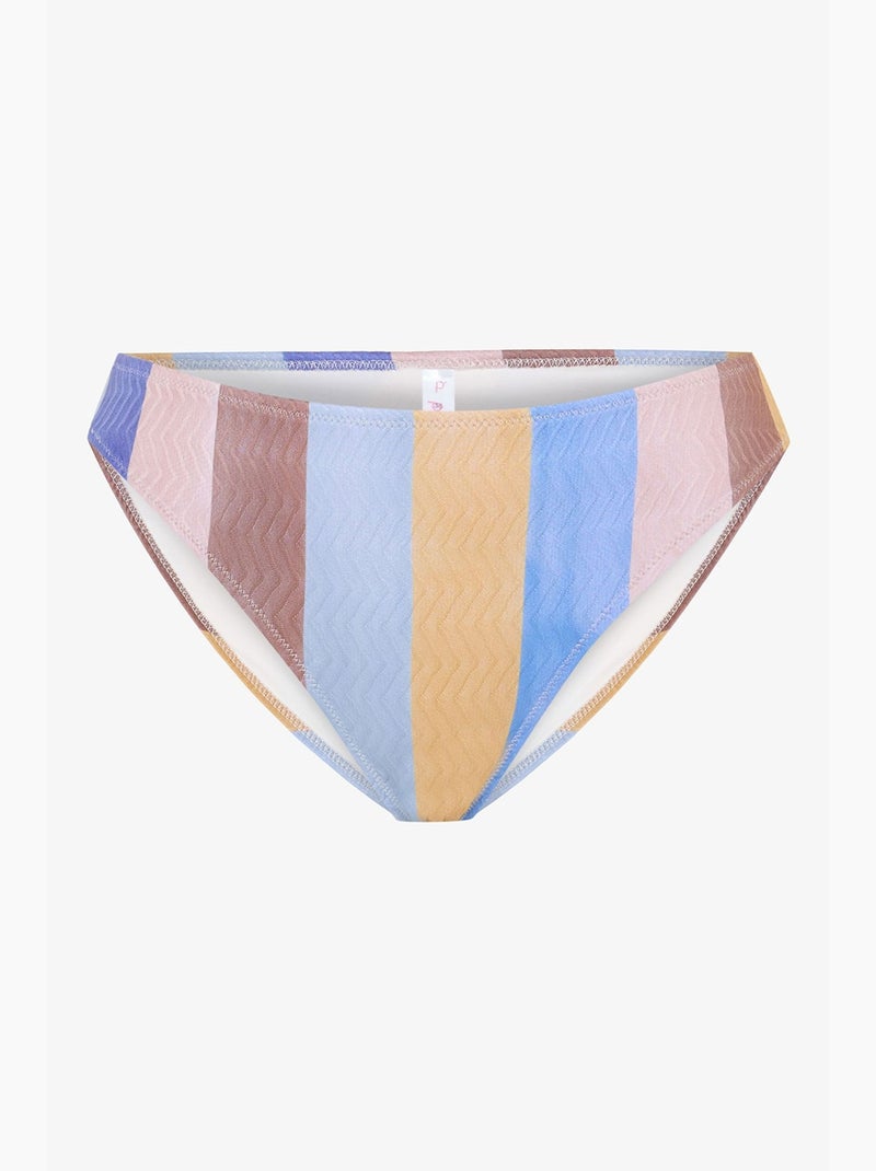 Keira stripe cueca de biquíni às riscas penti Azul-pastel - Kiabi
