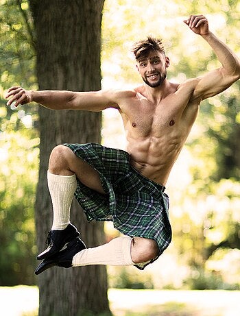 Homem - Kilt escocês - Kiabi