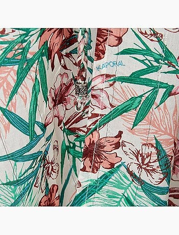 Kimono Floral Branco Feminino Kaporal Growe