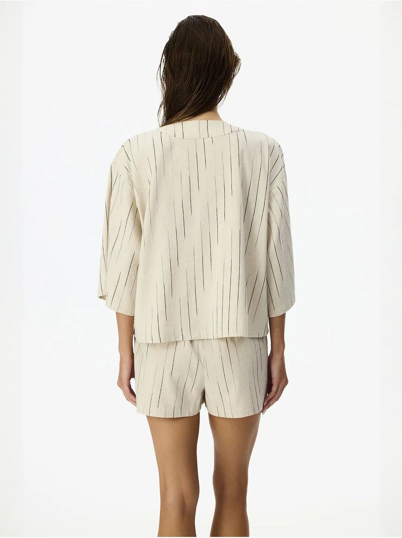 Kimono naya penti Branco sujo - Kiabi
